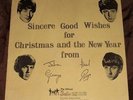 BEATLES - ORIGINAL FIRST CHRISTMAS FAN CLUB FLEXI RECORD 1963  LYNTONE LYN 492