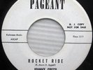 JOHNNY GRECO doowop group PAGEANT 45 ROCKET RIDE vg+ WHY DON'T Y LOVE ME vg ws40