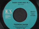 THERESA DAVIS: Daddy Long Legs / Pt. Ii 45 (funky Modern Soul Disco) Soul
