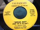 blaxploitation 45 : J J Johnson   Top of The Heap   Cas/Fanfare Promo FST 9000