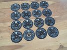 Elvis Presley Individual Drinks Coasters made from Original Vinyl Records Boxed