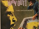 WAY OUT   Thelonious Monk Fontana Popular Jazz Cool Cover Series FJL-113 (UK)
