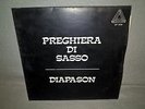 PREGHIERA DI SASSO DIAPASON MONSTER RARE PROG PROGRESSIVE LP 12