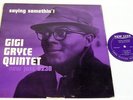 Gigi Gryce Quintet-Saying Somethin' -ORIGINAL 1960 New Jazz DG Jazz LP-NEAR MINT