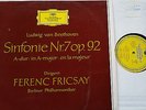 BEETHOVEN Symphonie Symphony 7 BPO Fricsay LP 1st.Ed.  DGG LPM 18757