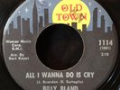Billy Bland -All I Wanna Do Is Cry- Northern Soul Popcorn 45 on Old Town - Hear