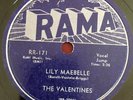 Valentines Lily Maebelle b/w Falling For You Original Rama 78 RPM
