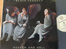 Black Sabbath with Dio Heaven and Hell LP 1980 WB BSK 3372