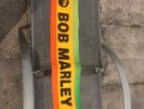 Bob Marley Scarf From 1970s Sun Faded on one side