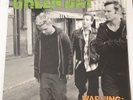GREEN DAY WARNING LIME GREEN COLOURED LP VINYL