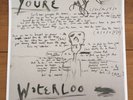 The Libertines - You’re My Waterloo Lyric Art Card Signed Autographed