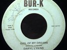 Daryl Lykins -Girl Of My Dreams- Rare Teen Rocker 45 on Bur-K - Hear