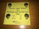 BEATLES - RARE 1963 FAN CLUB CHRISTMAS 7