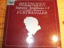BEETHOVEN 9 Symphonies FURTWANGLER 6-LP-Box EMI DMM