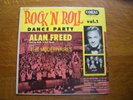 ALAN FREED ROCK 'N ROLL DANCE PARTY   MODERNAIRES   331/3 RPM RECORD   1956 LP