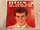 DION 1961 The Kissin' Game 45RPM w/ PICTURE SLEEVE Laurie 3090 Teen Rock
