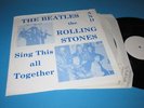 The Beatles & Rolling Stones / Sing This All Together (1977, White Label) - 2 LP