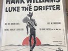 Hank Williams 45 EP Record Luke The Drifter w/ Sleeve X1047 MGM Early Country