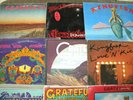 Grateful Dead LP- RECORD LOT-ROCK PSYCH- (9) MINT- TO VG- 2 LP'S KINGFISH GARCIA