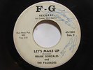 Frank Gonzales - Let's Make Up/ Sweet Surfing Little Girl - RARE 45 *HEAR *Auto