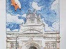 PINK FLOYD Their Mortal Remains V&A museum Lithograph