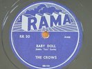 78 The Crows RAMA 50  R&B Do-Wop  E