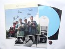 SHAME - SONGS OF PRAISE - * SIGNED * LTD EDITION BLUE VINYL LP & BADGE - DOC144