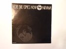 NIRVANA / MELVINS Here She Comes Now COMMUNION Grunge 7” Purple Marble HEAR B4