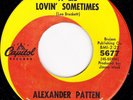 Northern Soul - Alexander patten - A lil lovin' sometimes - US Capitol label
