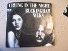 BUCKINGHAM NICKS Crying In The Night rare promo 45 with PicSleeve  FLEETWOOD MAC