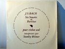 STANLEY WEINER / JS BACH Sonates & partitas / ALPHA ORIG STEREO RARITY / NM