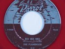 Doo Wop R&B 45 FLAMINGOS Ko Ko Mo PARROT HEAR red wax