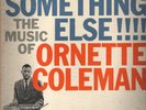The Music Of Ornette Coleman Something Else  LP deep groove stereo VG++ vinyl