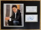 DONNY OSMOND - PUPPY LOVE - SUPERB SIGNED DISPLAY - FULL SIGNING DETAILS COA