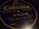 PABLO CASALS 78 RPM NOCTURNE IN E FLAT COLUMBIA 7357