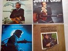 Johnny Cash 4 Original LP San Quentin, The Fabulous, Shining Sea, True West