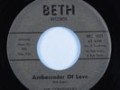 Surf Garage 45 CONTENDERS Ambassador Of Love BETH HEAR