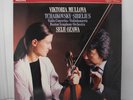 Mullova / Ozawa Tchaikovsky Sibelius Violin Concertos MINTY LP  Philips 416821-1