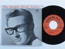 Rock & Roll 45 EP BUDDY HOLLY Story CORAL picture sleeve