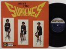 SUPREMES Meet The Supremes MOTOWN LP mono promo