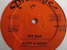 RUSTY & DOUG   HEY MAE ** 1958 New Zealand PRESTIGE 45
