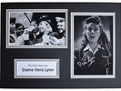 Vera Lynn Signed Autograph A4 photo display WW2 Music Memorabilia AFTAL COA