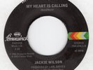 JACKIE WILSON-MY HEART IS CALLING/BECAUSE OF YOU(2 GREAT SIDES)-BRUNSWICK.