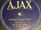 Helen Gross Haunted House Blues Eavesdroppers Blues AJAX 17036 VG