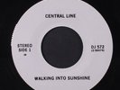 CENTRAL LINE: Walking Into Sunshine / Same 45 (dj, white label version, Modern