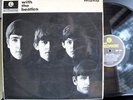 BEATLES With Little Help LP Vinyl UK Mono Press 1963 Black/Yellow Label VG+/VG+