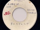 ARETHA FRANKLIN - RESPECT   PROMO - TEST PRESSING GREEK 45 PLAYS EX+++
