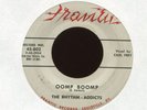 THE RHYTHM ADDICTS Oomp Boomp The Thrill on Frantic Rockabilly R&B 45 Hear