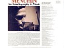 SEALED ANGEL Yehudi Menuhin AN AUTOBIOGRAPHY IN MUSIC PRO-4038 & 4039
