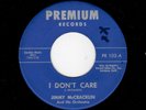 POPCORN/MOD/BLUES-JIMMY McCRACKLIN-PREMIUM 102-I DON'T CARE/GET BACK